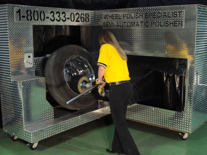 How to Buff & Polish Commercial Truck Aluminum Wheels